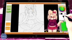 Anime Artist: Tiffy’s Notty Secret screenshot