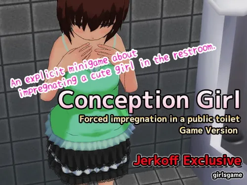 Conception Girl ~ Forced impregnation in a public toilet