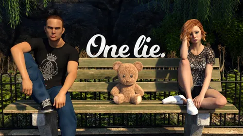 One Lie poster