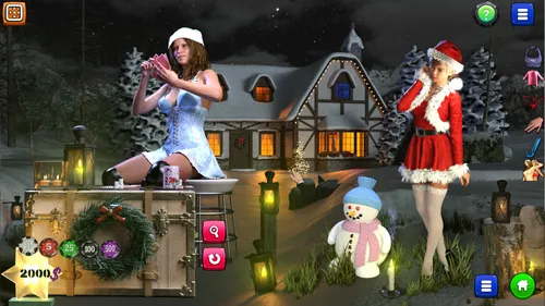 Strip Black Jack - Santa Babe screenshot 0