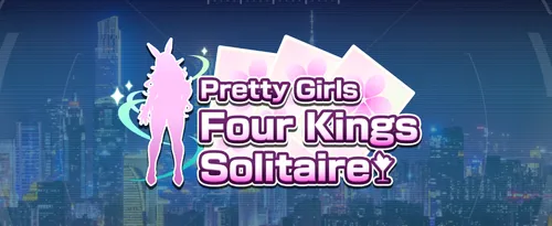 Pretty Girls Four Kings Solitaire poster