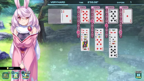 Pretty Girls Four Kings Solitaire screenshot 7