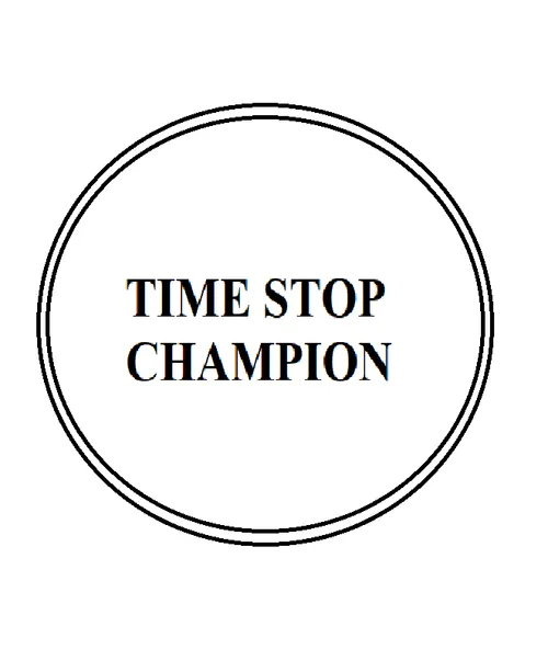 Time Stop Champion poster