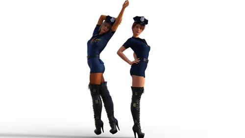 Femdom Police poster