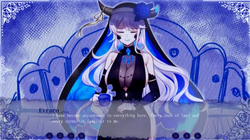 Days with Evraco- The Blind witch in Blue Forest screenshot 0