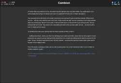 Cambion screenshot