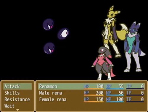 Renamon VS Creatures screenshot 1