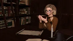 Emma In the Library screenshot