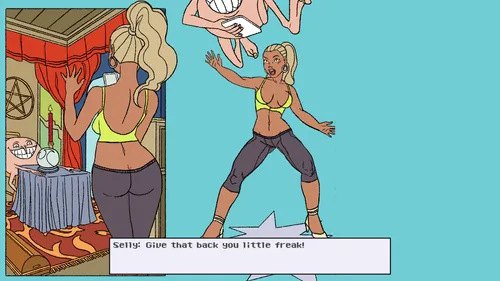 Lewd Strips 01: Holly Hocks screenshot 3