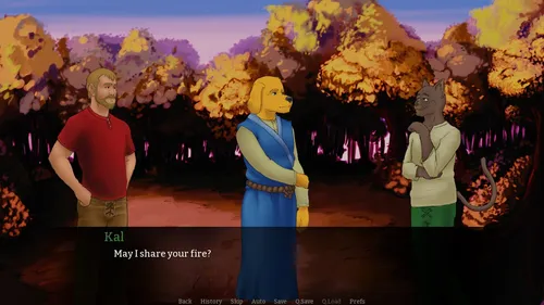 The Blue Cloth screenshot 1