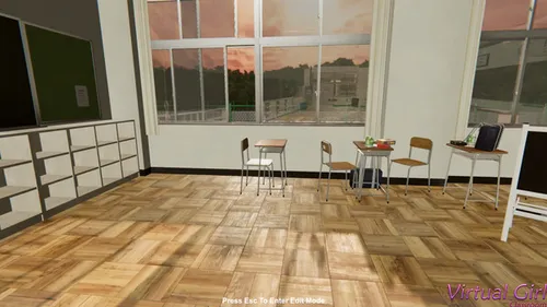 Virtual Girl: Classroom screenshot 6