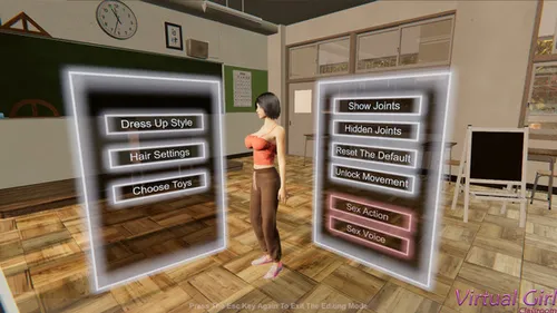 Virtual Girl: Classroom screenshot 4