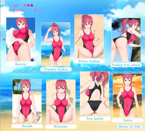 Feel Up a Sexy Lifeguard! screenshot 2