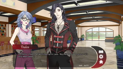 Vampire Slave: A Yaoi Visual Novel screenshot 1