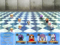 Cyberspace Battle Maiden Academy screenshot