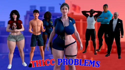 Thicc Problems poster