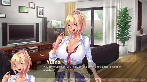 Hentai Houseparty: Gyaru Gangbang screenshot 11