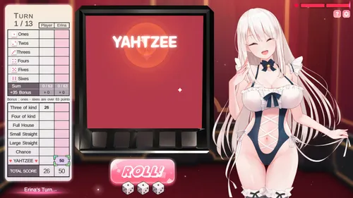 Yahtzee girl screenshot