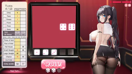 Yahtzee girl screenshot 6