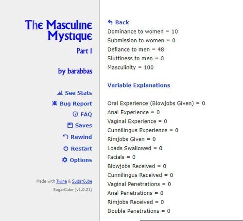 The Masculine Mystique screenshot 3