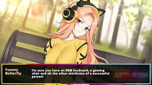 Lewd Girls, Leave Me Alone! I Just Want to Play Video Games and Watch Anime! - Hentai Edition screenshot 4