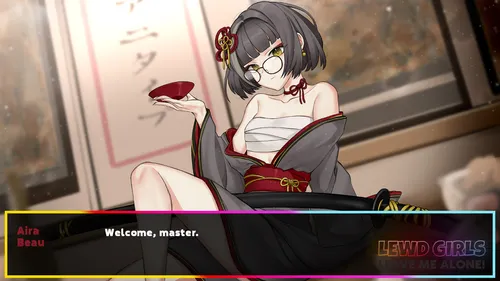 Lewd Girls, Leave Me Alone! I Just Want to Play Video Games and Watch Anime! - Hentai Edition screenshot 1