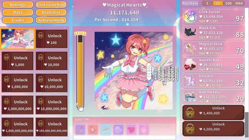 Magical Girl Clicker screenshot 0