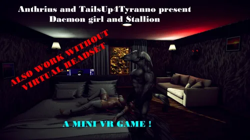 Daemon girl and Stallion poster