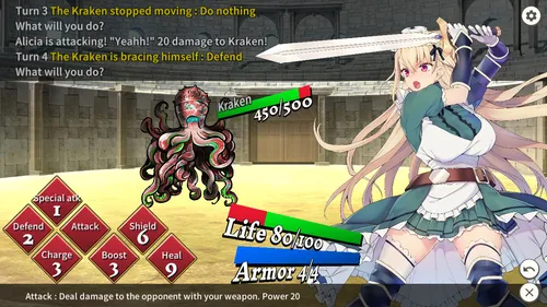 Maid Knight Alicia screenshot 2