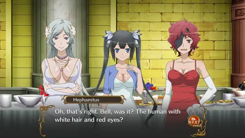 Is It Wrong to Try to Pick Up Girls in a Dungeon? Infinite Combate screenshot 1