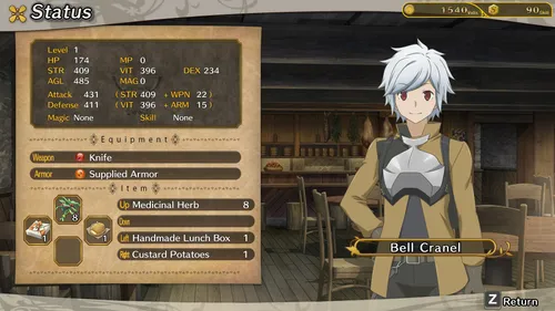 Is It Wrong to Try to Pick Up Girls in a Dungeon? Infinite Combate screenshot 0