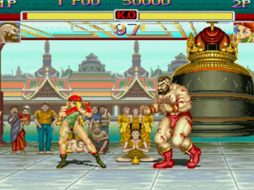 SF2 MUGEN Hunks vs. Chun Li screenshot 0