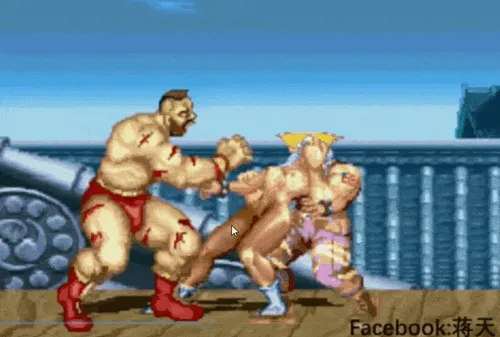 SF2 MUGEN Hunks vs. Chun Li screenshot 1