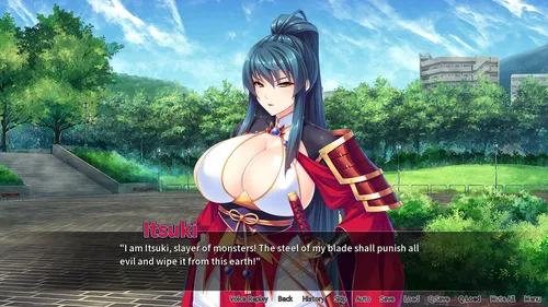 Oppai Samurai: Knocked up by a No Name Novice screenshot 7