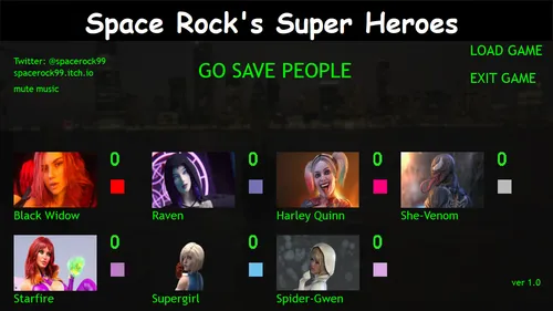 Space Rock’s Super Heroes 1.0