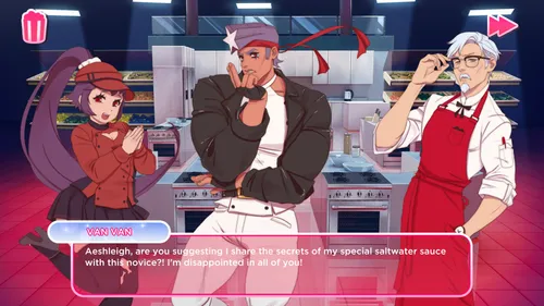 I Love You, Colonel Sanders! A Finger Lickin’ Good Dating Simulator screenshot 6