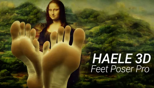 HAELE 3D - Feet Poser Pro poster
