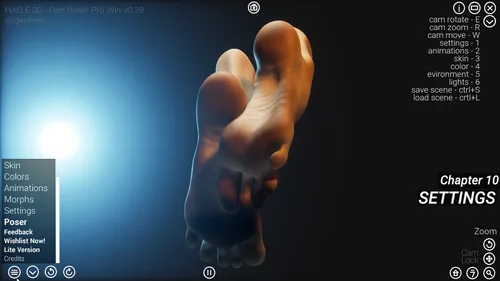 HAELE 3D - Feet Poser Pro screenshot 23