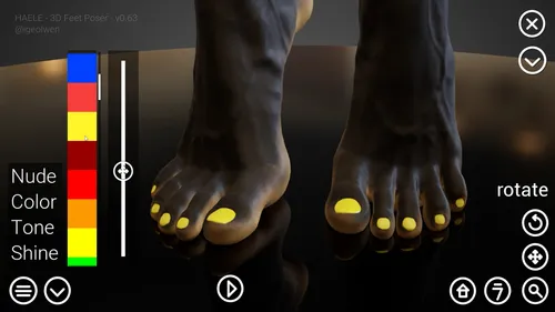 HAELE 3D - Feet Poser Pro screenshot 0