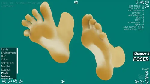 HAELE 3D - Feet Poser Pro screenshot 6