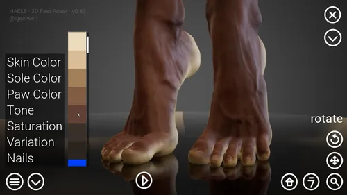 HAELE 3D - Feet Poser Pro screenshot 14