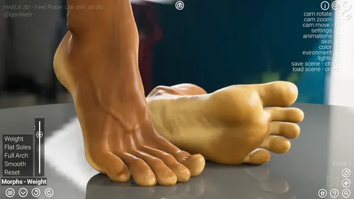 HAELE 3D - Feet Poser Pro screenshot 9