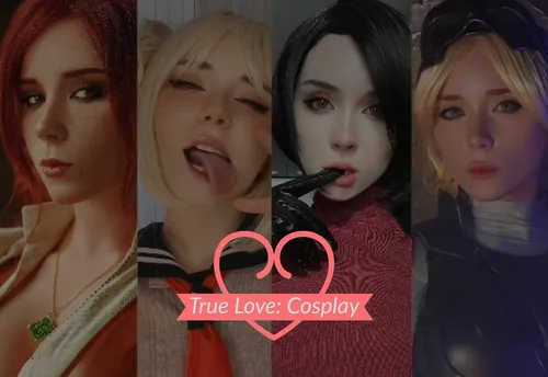 True Love: Cosplay poster