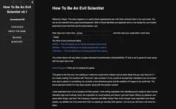 How to Be an Evil Scientist screenshot
