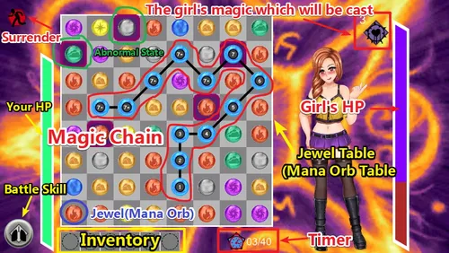 Magic Girls-Token Academy Simulated Battle screenshot 4