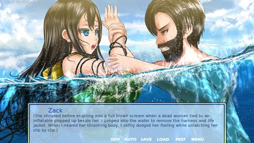 King of the Raft - A LitRPG Visual Novel Apocalypse Adventure screenshot 14