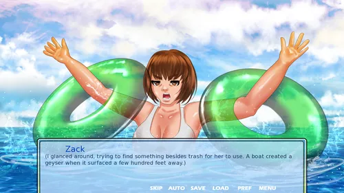 King of the Raft - A LitRPG Visual Novel Apocalypse Adventure screenshot 13