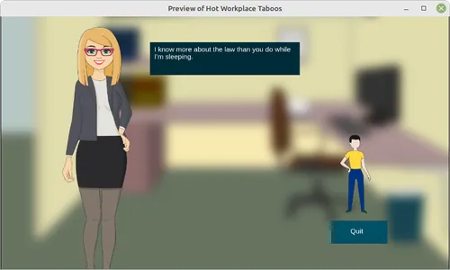 Hot Workplace Taboos screenshot 6