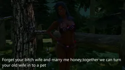 Alone in the milfy island with milfs and girls screenshot