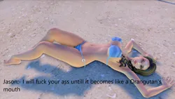 Alone in the milfy island with milfs and girls screenshot